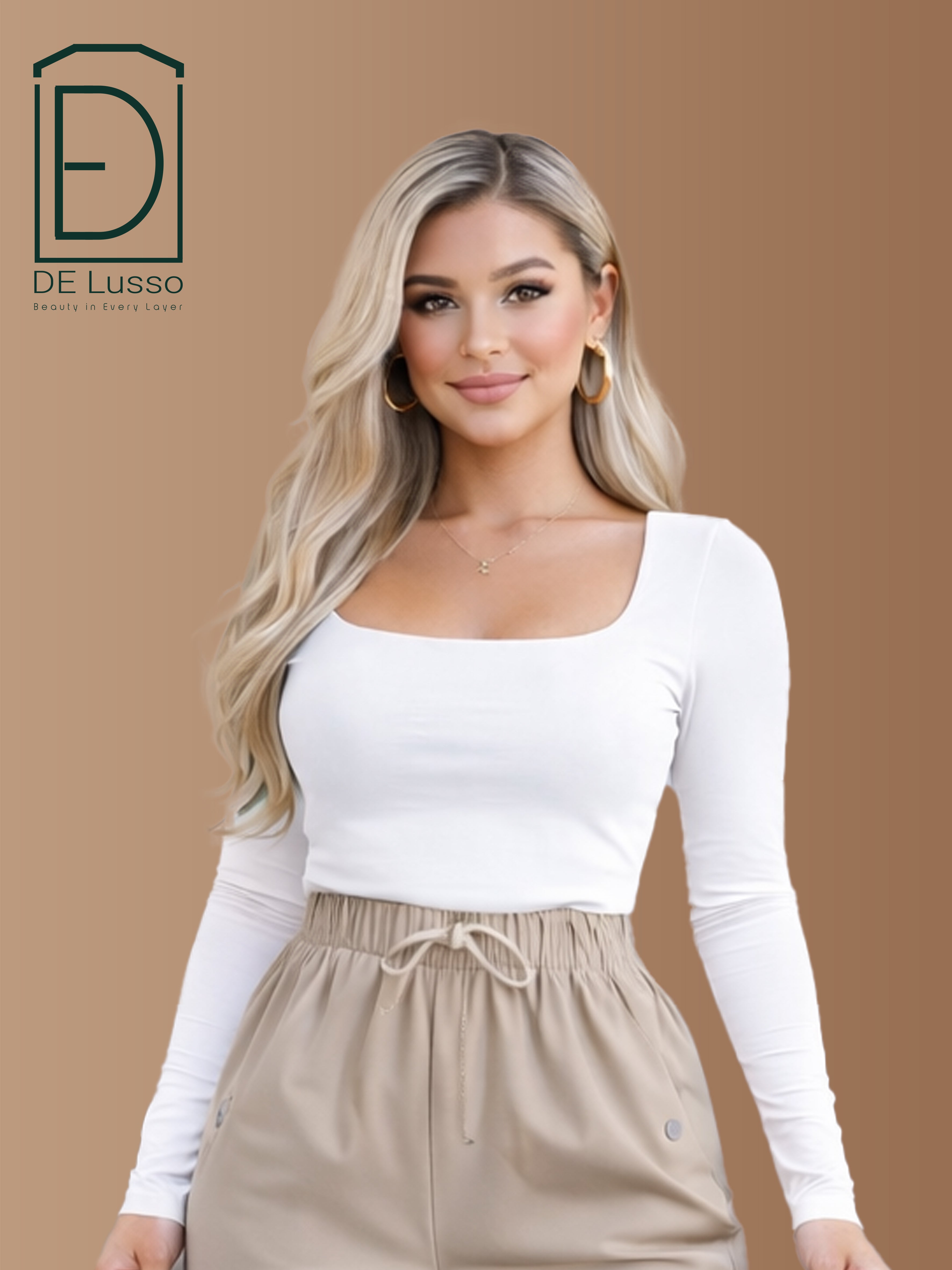 Square Neck Long sleeve